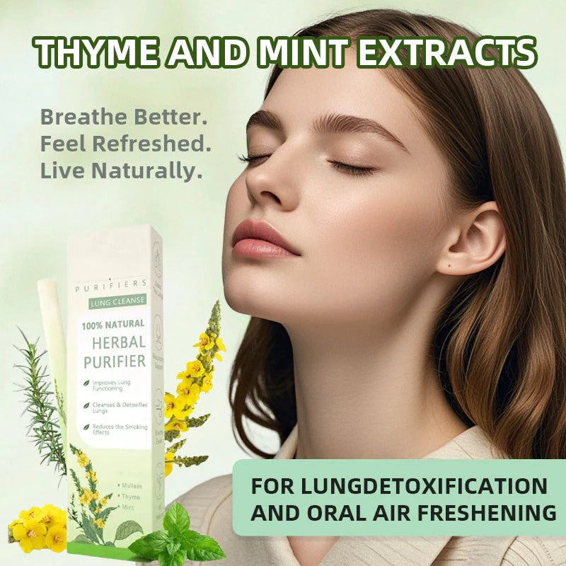 Mullein Relaxation Stick – Soothes Lungs, Detoxifies, Freshens Breath